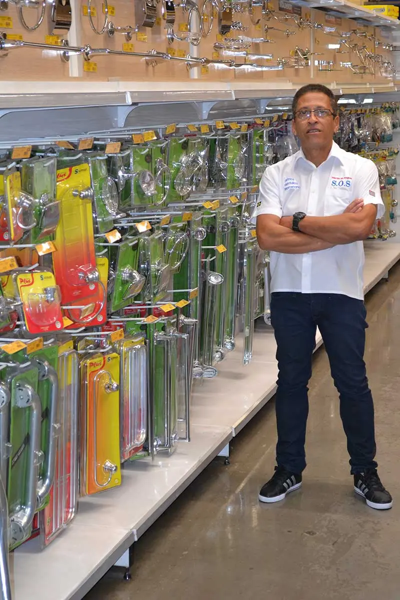 Instalação de máquina de lavar